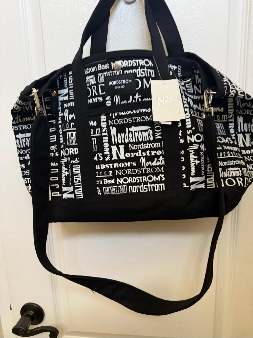 Nordstrom canvas tote bag 125th anniversary bag NEW